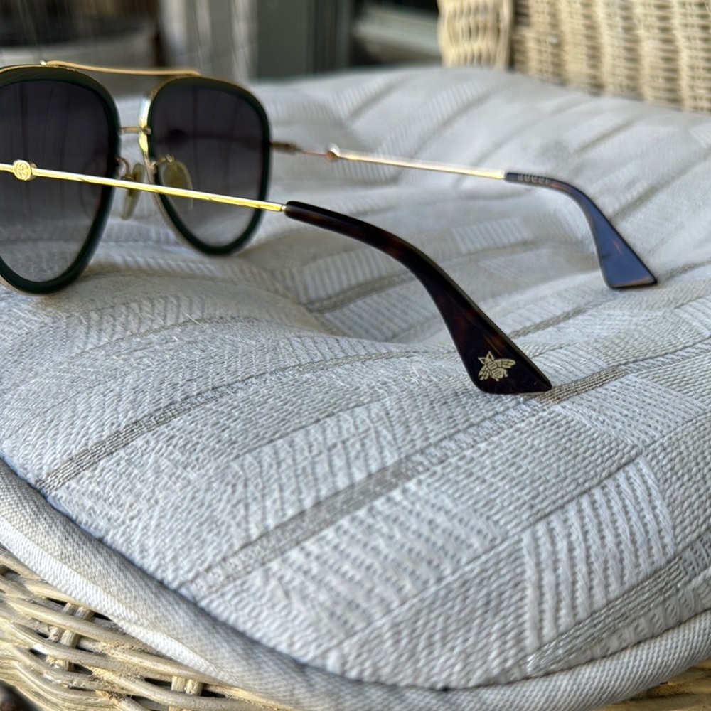 Gucci Aviator Sunglasses - Picture 3 of 5